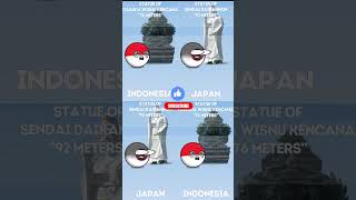 The Largest Statues Of The Countries 💀 countryball [upl. by Ethelstan]