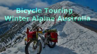 Winter Bicycle Touring Alpine [upl. by Anirac]