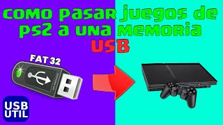 Como Pasar Juegos ISO de PlayStation 2 a Una USB 2024 [upl. by Ynamreg138]