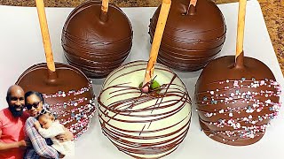 How To Make Chocolate Covered Apples [upl. by Enitsirc]