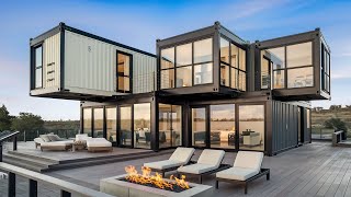 Inside The Top 10 luxury Shipping Container Homes in The World 2024 [upl. by Kulda]