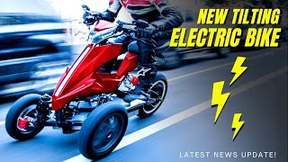 10 Tilting Electric Tricycles amp 3 Wheel Motorbikes that Seamlessly Lean Into Corners [upl. by Razaele]