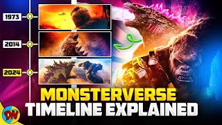 MONSTERVERSE Timeline amp Watch Order Explained  Godzilla X Kong [upl. by Triplett]