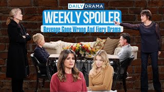 The Young and the Restless Weekly Spoilers Revenge Gone Wrong And Fiery Drama [upl. by Cilurzo]