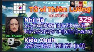 Tử vi Thiên Lương  Bài Số 329  Trả lời tử vi [upl. by Derfniw779]