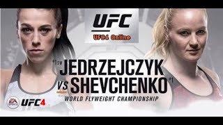 UFC4 JEDRZEJCZYK vs SHEVCHENKO Who will Win  ufc4online [upl. by Ayoted]