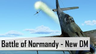 Battle of Normandy Released  New DM P51B on the Channel Map  Comments and Tactics [upl. by Wira631]