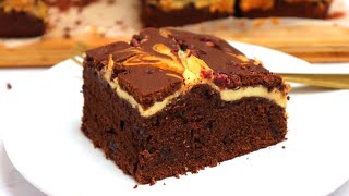 Chocolate cheesecake brownies  marbled cheesecake brownies [upl. by Yesrej]