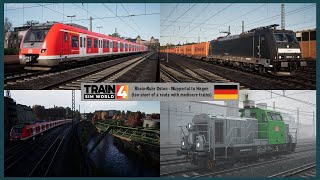 RheinRuhr Osten and Vossloh G6 Review  Train Sim World 4 [upl. by Arbmahs195]