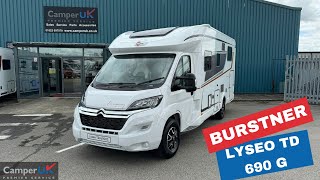 Burstner Lyseo TD 690 G Harmony Line For Sale at Camper UK [upl. by Jamima]