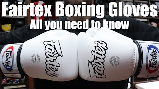 Fairtex Boxing Gloves Review  All you need to know  Enso Martial Arts Shop [upl. by Dulcinea]