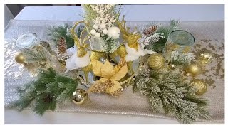 2 IDEAS de centros de mesa para navidad 2024 navidad diy decoration christmas [upl. by Andree]