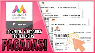 Como checar tenencias del Estado de mexico 2023 ACTUALIZADO  Descarga tus tenencias pagadas [upl. by Annora439]