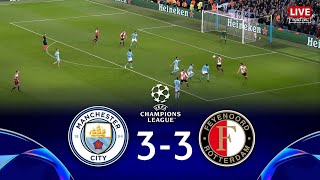 Man City vs Feyenoord  2425 Champions League Full Match [upl. by Polky]