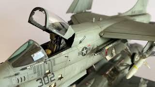 A7E Corsair II VA46 Clansmen Desert Storm [upl. by Studdard752]