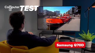 Der Samsung Q70D punktet im FernseherTest mit 120 Hertz amp TopAusstattung [upl. by Eryn538]