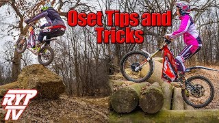 RYP TV Oset Electric Trials Tips Tricks and Fun with Pat and Hannah Smage [upl. by Dazhahs]