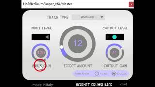 Hornet Drum Shaper [upl. by Lathe]