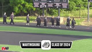 Martinsburg High School Graduation Ceremony For The Class of 2024 5212024 [upl. by Yadrahc]