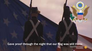 National Anthem of the USA The StarSpangled Banner [upl. by Nahgem276]