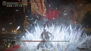 ELDEN RING SOE  Waterbender build Vs Ancient Dragon Man Boss Most Annoying NPC Boss [upl. by Uolymme]