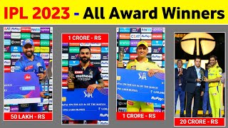 IPL 2023 Award List  IPL 2023 Award Ceremony  IPL Award Ceremony Video 2023 [upl. by Cristine]