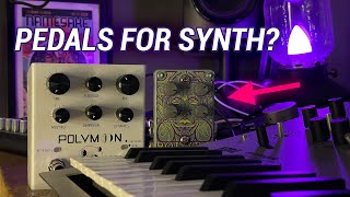 PEDALS FOR SYNTHS  KORG Minilogue synth with DigiTech Polara amp Meris Polymoon [upl. by Horn]