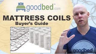 Mattress Coil Types EXPLAINED by GoodBedcom [upl. by Llemhar]