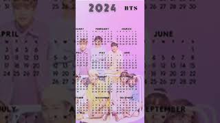 BTS fans favourite calendar [upl. by Okim]