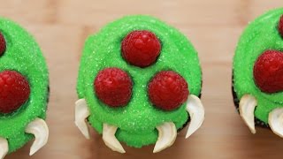 HOW TO MAKE METROID CUPCAKES  NERDY NUMMIES [upl. by Hesky]