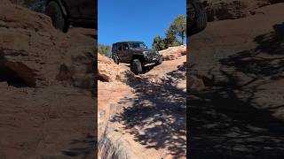 Tilt a whirl in a 4 door jeep wheeling flatironmesa offroad offroading ￼ [upl. by Acinorrev]