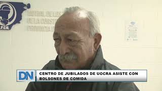 CENTRO DE JUBILADOS DE UOCRA ASISTE CON BOLSONES DE COMIDA A OBREROS RETIRADOS [upl. by Yug]