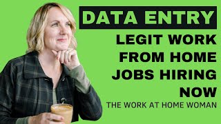 Work From Home Data Entry Jobs Hiring Now [upl. by Adidnere]