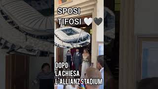 Viaggio di nozze allAllianz stadium Juventus [upl. by Eelrebmik]