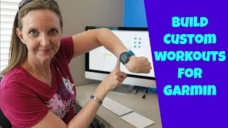 USING THE GARMIN CONNECT WORKOUT CREATOR [upl. by Dyoll78]