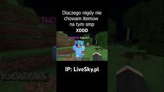 Autor SAGI  XD oglądaj do końca 🤣😲 minecraft smp śmieszne funny anarchiasmp survival [upl. by Fechter828]