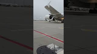 King of the sky Airbus A380 800airplanesinsideairportairportsoundsloudavgeekviralvideo [upl. by Enneillij666]