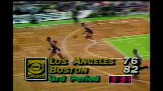 NBA 1984 playoff finals  Lakers vs Celtics game 7 2nd half [upl. by Astor112]