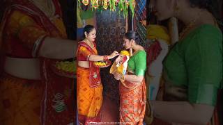 Miracle Devotee Welcomed Ganpati Bappa shortsvideo [upl. by Rosie347]