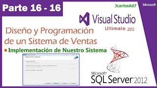 Sistema de Ventas en Visual Studio 2010 y SqlServer 20081616Instalador del Sistema de Ventas [upl. by Nage]