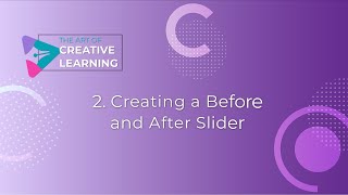 2 Create Before and After Slider [upl. by Torray626]