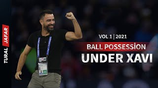 Al Sadd 2021 ● Ball Possession ● Under Xavi Hernandez Football [upl. by Nagoh]