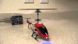 Arduino control for SYMA S107G helicopter II [upl. by Auqinal]