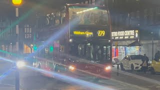 SOON TO BE ELECTRIC Arriva London LJ61LKD T255 on Route 279 at Ponders End Park 30324 [upl. by Atteuqahs]