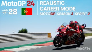 MotoGP™24 Gameplay  🇮🇩 Career Mode 28  MotoGP Red Bull GASGAS Tech3  Algarve TissotSprint [upl. by Aerdnna]