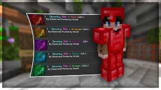 Sponkys 50k Pack Recolors by JustDeserved  PvP MCPE Texture Pack [upl. by Engud752]