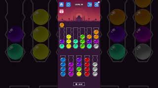 Ball Sort Puzzle  Level 55  Part 43  Profession Gamer professiongamer2024 ballsort sort short [upl. by Aggappora]