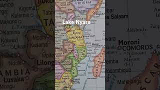 Lake Nyasa and Surrounding countries geography upsc [upl. by Elden]