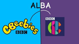 CBeebies Alba ClosedownCBBC Alba Startup 2022 [upl. by Patsis]