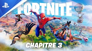 Fortnite  Trailer du Chapitre 3  Saison 1  Retournement  PS4 PS5 [upl. by Eceinehs]